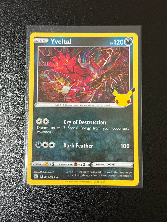 Yveltal Holo - Celebrations #19