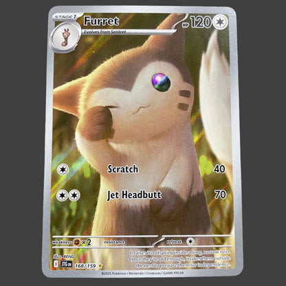 Furret - Illustration Rare (Journey Together #168)