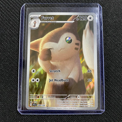 Furret - Illustration Rare (Journey Together #168)