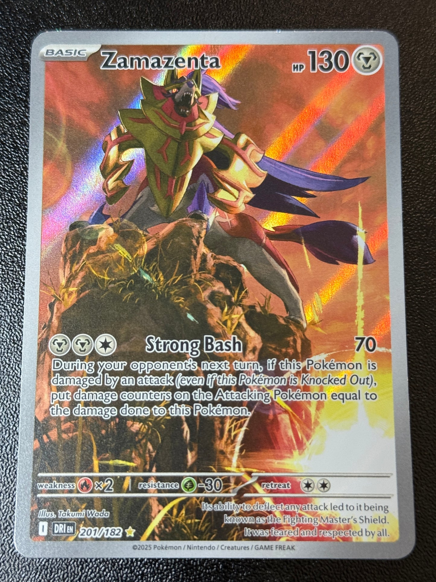 Zamazenta - Destined Rivals #201