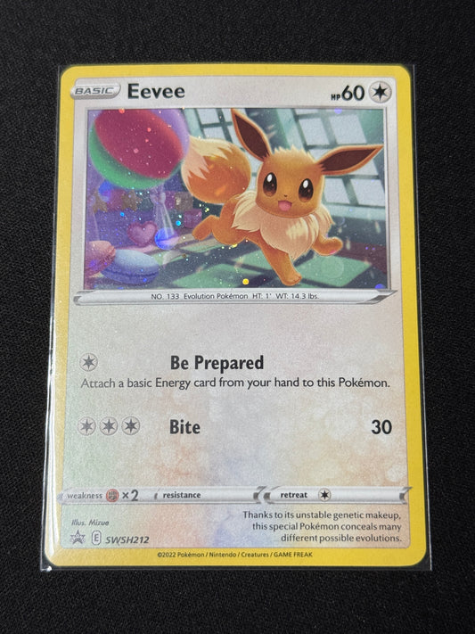 Eevee - Astral Radiance Black Star Promo