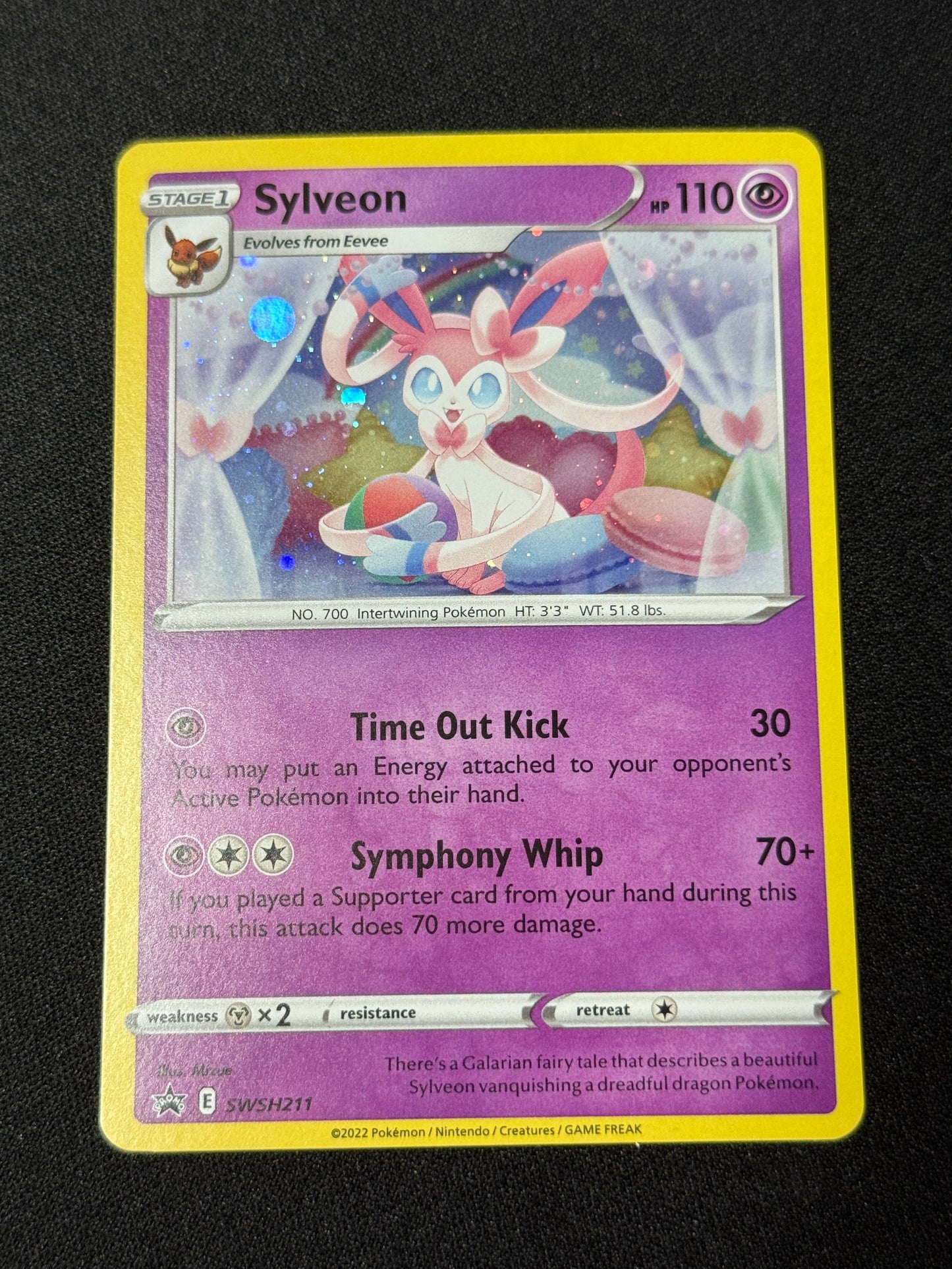 Sylveon - Astral Radiance Black Star Promo