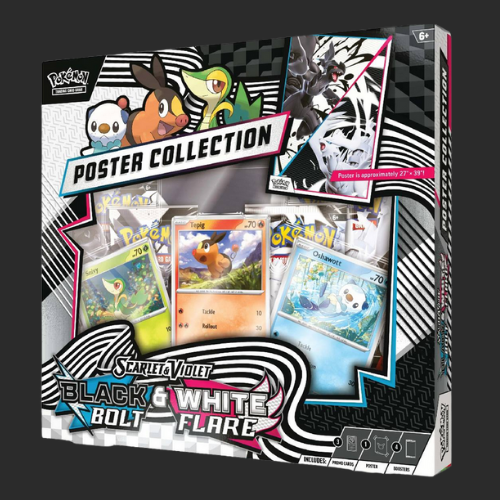 Black Bolt & White Flare Poster Collection